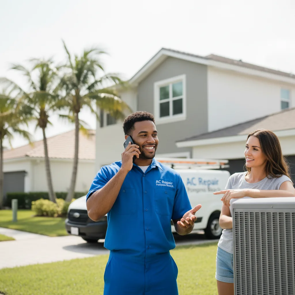 AC Repair Pompano Beach customer support in Powderly